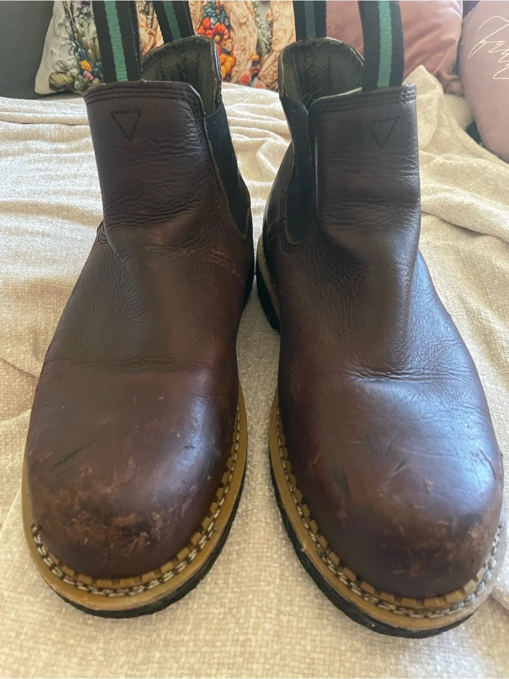 Waterproof Romeo Work Boots Safety Steel Toe EH Met Guard ASTM F2413 US 9 M